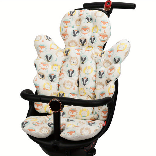 Child Safety Seat Cushion Winter Thick Warm Cotton Pad Pure Cotton