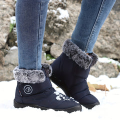Women's Non-slip Snow Boots Comfortable Warm Hiking Shoes