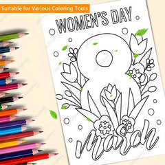 Women's Celebration Coloring Book with Performance Props Cover