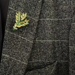 Lavender Brooch For Men Temperament Sense Niche Sweater Corsage Pin