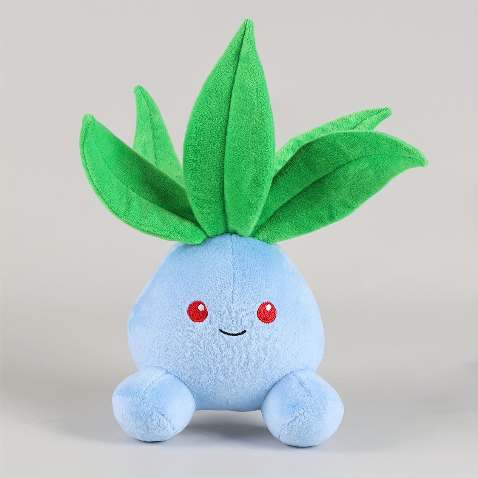 Oddish Plush Toy - Sitting Stuffed Doll for Kids - Gift for Birthday