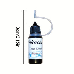 10ml Waterproof Tattoo Ink Juice Cream for Body Art Paint