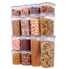 14pcs Airtight Food Storage Lunch Box with Lids - Sealed Container