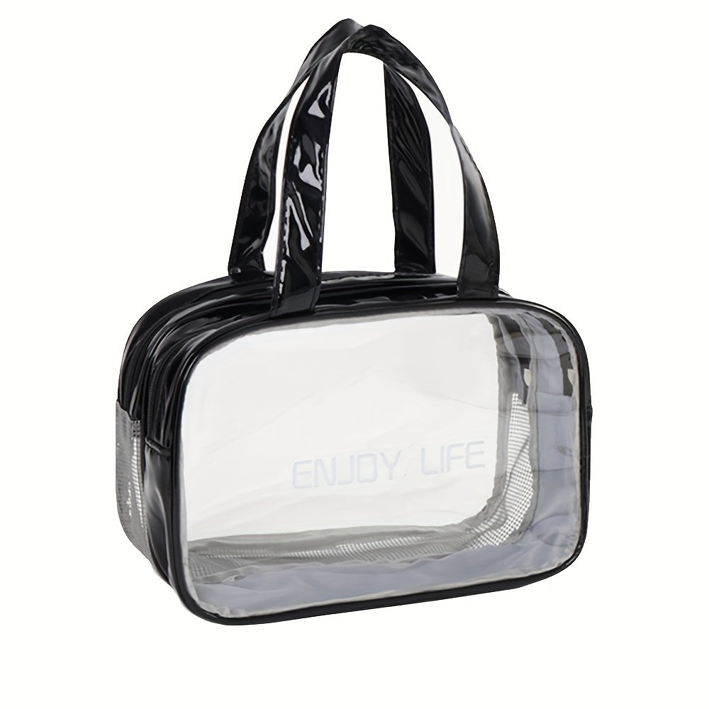 Double Layer Toiletry Bag Large Capacity Waterproof Travel Bag