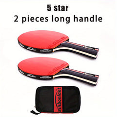 Dual Handle Table Tennis Racket for All Levels