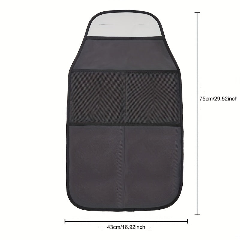 Car Seat Back Protector Cover Anti Mud Dirt Auto Seat Cover Anti Kick Mat Pad