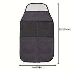 Car Seat Back Protector Cover Anti Mud Dirt Auto Seat Cover Anti Kick Mat Pad