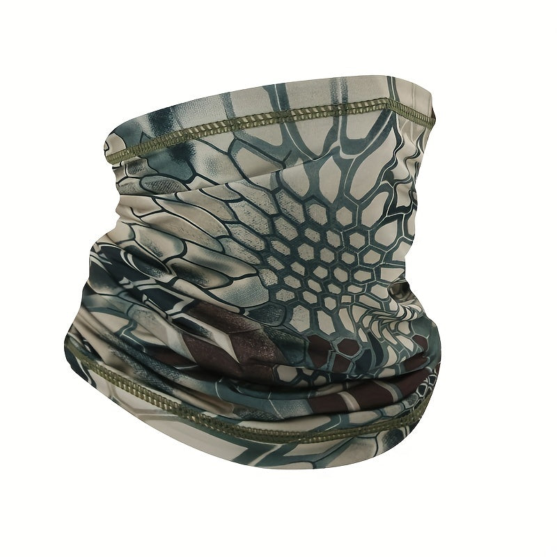Ice Silk Neck Gaiters Sunscreen Breathable Multicolor Bandana