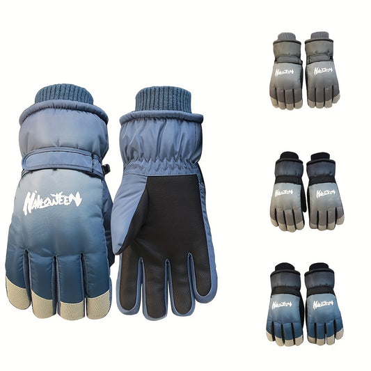 Waterproof Winter Snowboard Gloves - 1 Pair