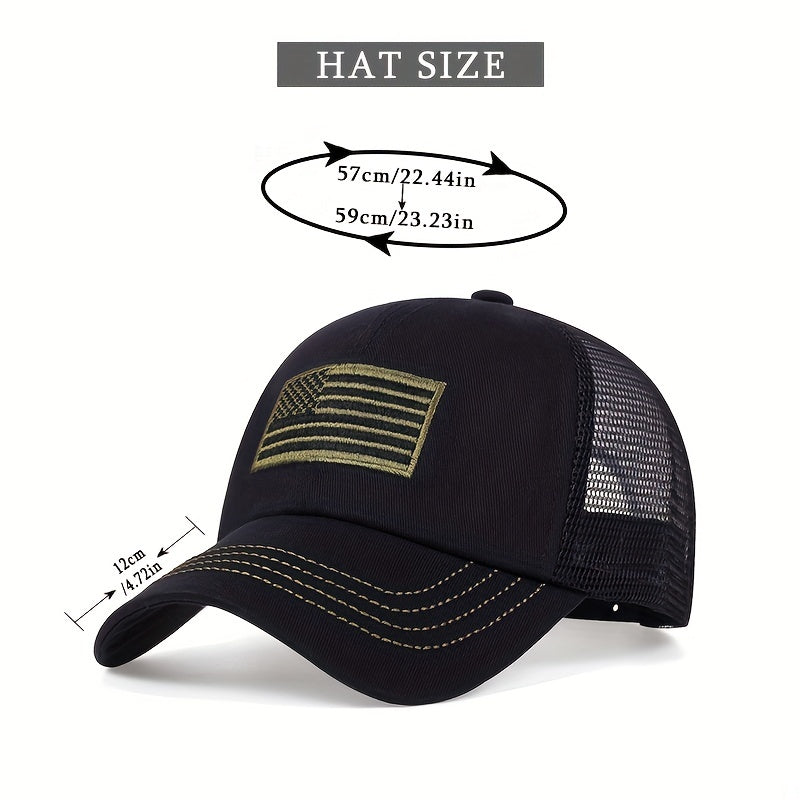 Tactical Embroidery Trucker Hat Unisex Baseball Cap