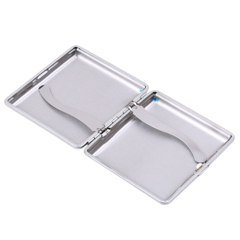 Vintage Leather Cigarette Case Double Sided Accessory