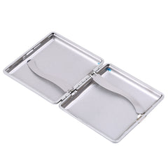 Vintage Leather Cigarette Case Double Sided Accessory