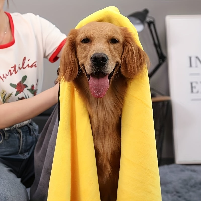 Pet Towels with Hand Pockets - Grooming & Drying