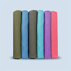 3pc Microfiber Travel Towels - Quick Drying Lightweight Towels for Camping