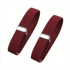 Elastic Armband Cuffs - Adjustable Shirt Sleeve Holders