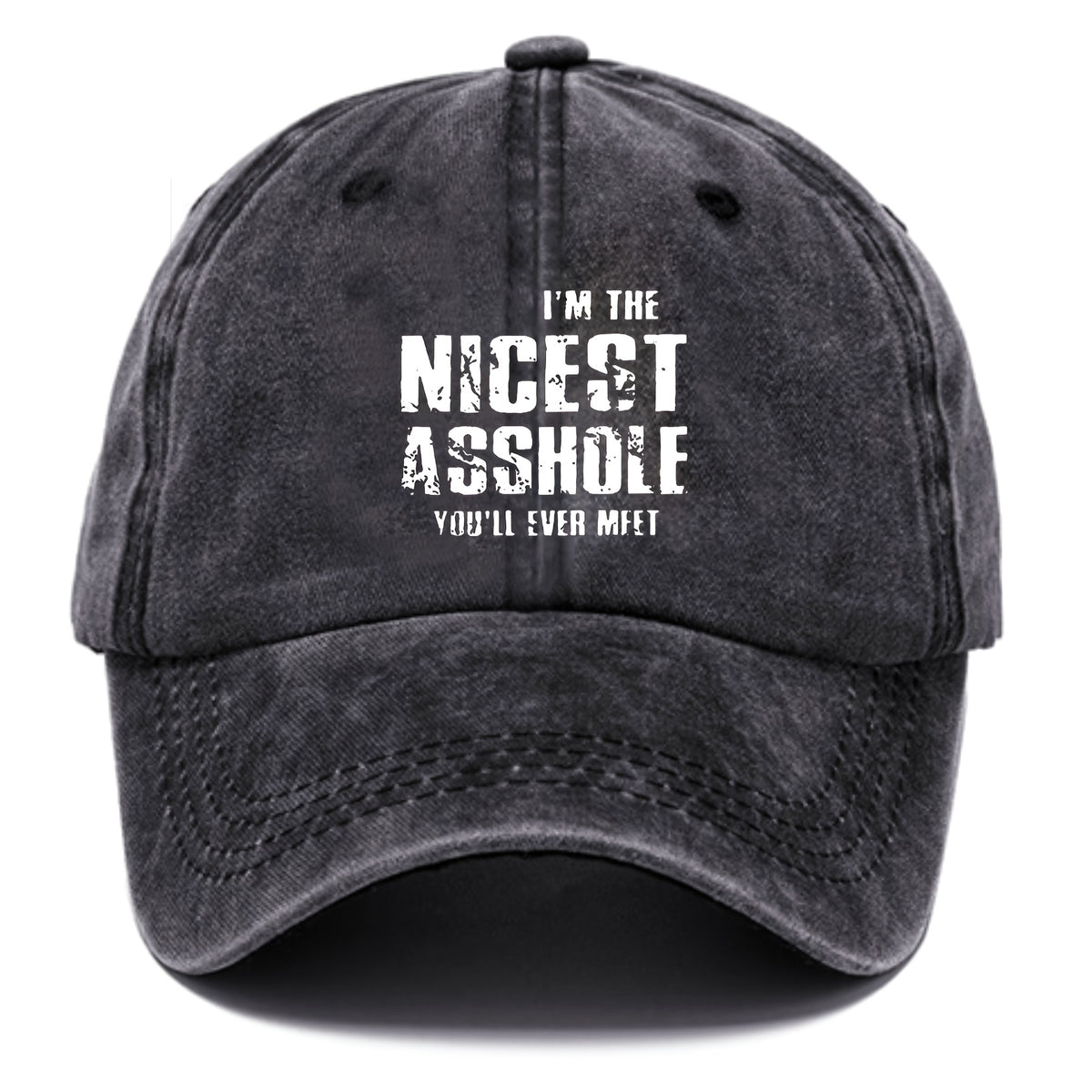 Adjustable Washed Cotton Baseball Cap Sun Hat for Outdoor Activities