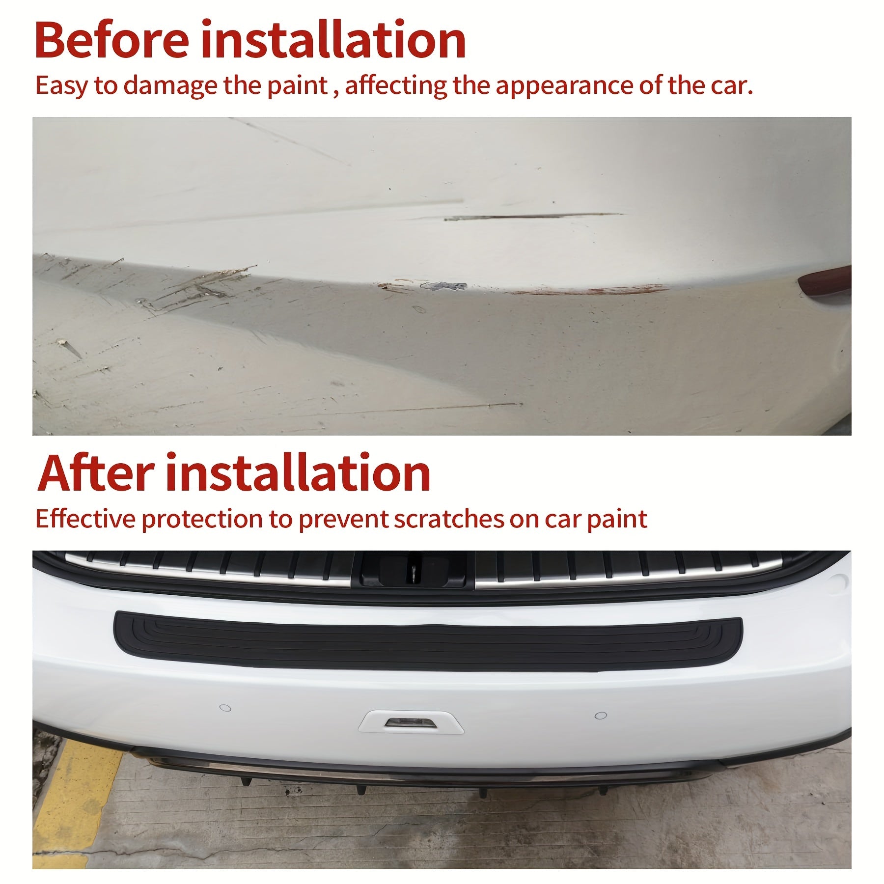 Car Rear Bumper Cover Anti-collision Protection