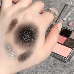 Smokey Eyeshadow Palette Pink & Contrast