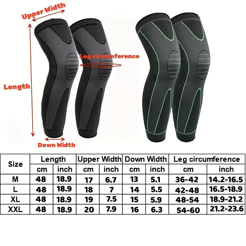 2PCS Soft Breathable Cycling Knee Pads for Men Women