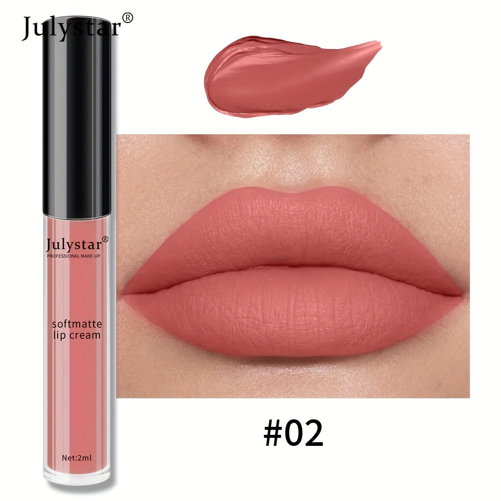 Soft Matte Lip Cream Lightweight Liquid Lipstick Long Lasting Waterproof