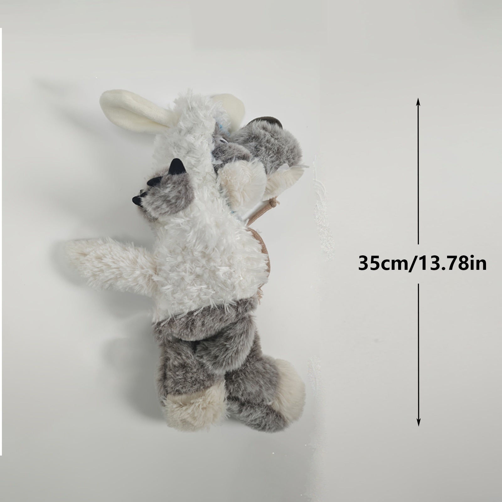 Fluffy Stuffed Animal Toy - Cuddly Wolf in Sheep's Clothing Plush