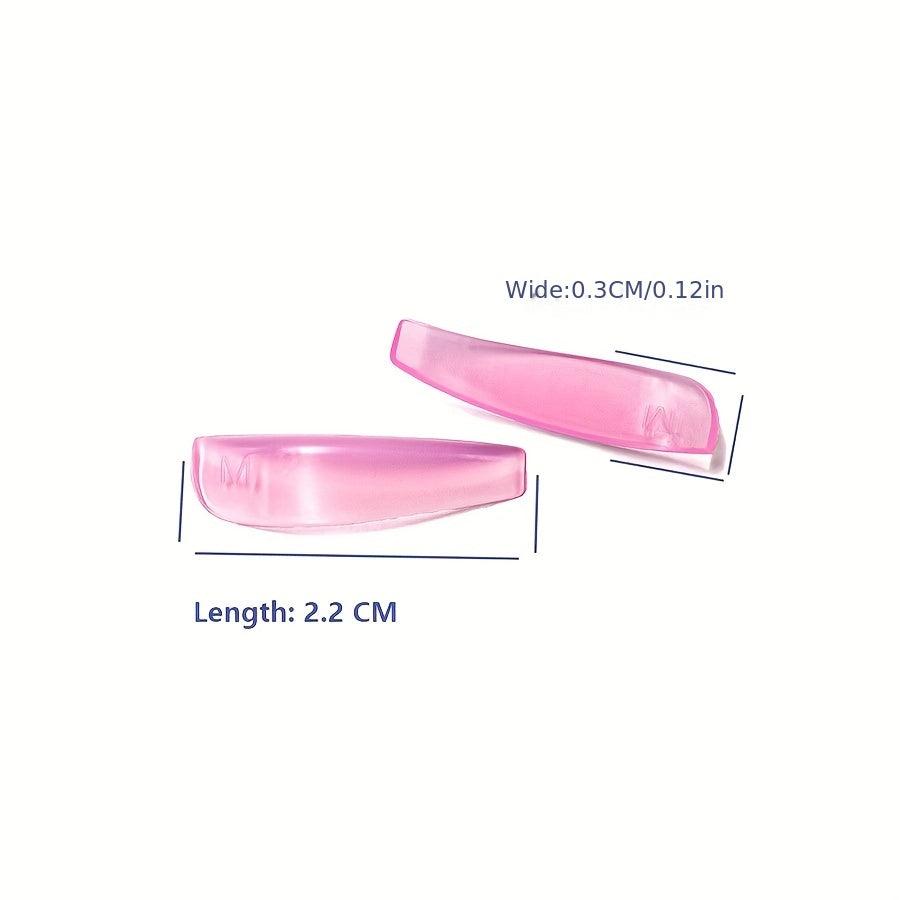 12Pcs Lash Lift Rods Lash Lift Pads Eyelash Perming Curler Shield Pads 6 Size