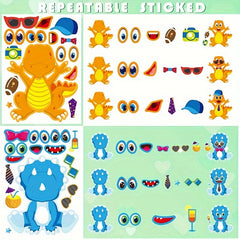 DIY Dinosaur Party Sticker Kit