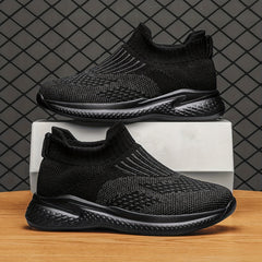 Girl's Slip On Sock Shoes Breathable Non Slip Sneakers