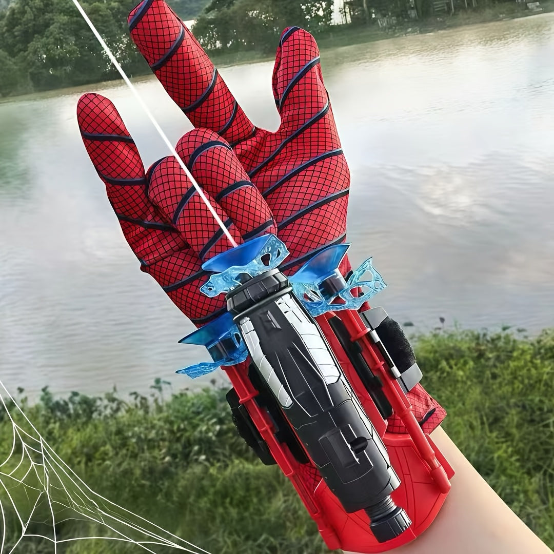 Wrist Launcher Shooting Toy Set Spider Spit Funny Party Supplies