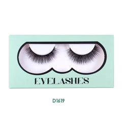 3D Chem Fiber False Eyelashes Thick Curling Messy Simulated Reusable