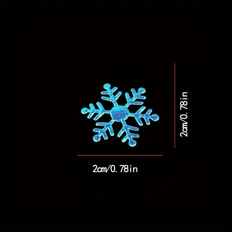 Winter Christmas Glitter Snowflake Confetti Pack - Wedding Party Birthday Decor