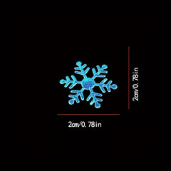 Winter Christmas Glitter Snowflake Confetti Pack - Wedding Party Birthday Decor