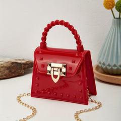 Mini Jelly Silicone Crossbody Bag & Coin Purse for Girls & Women