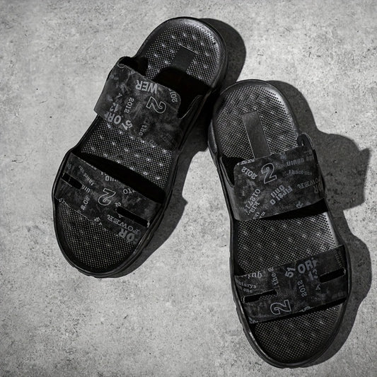 Men's Beach Shoes Quick Drying Non Slip Slides