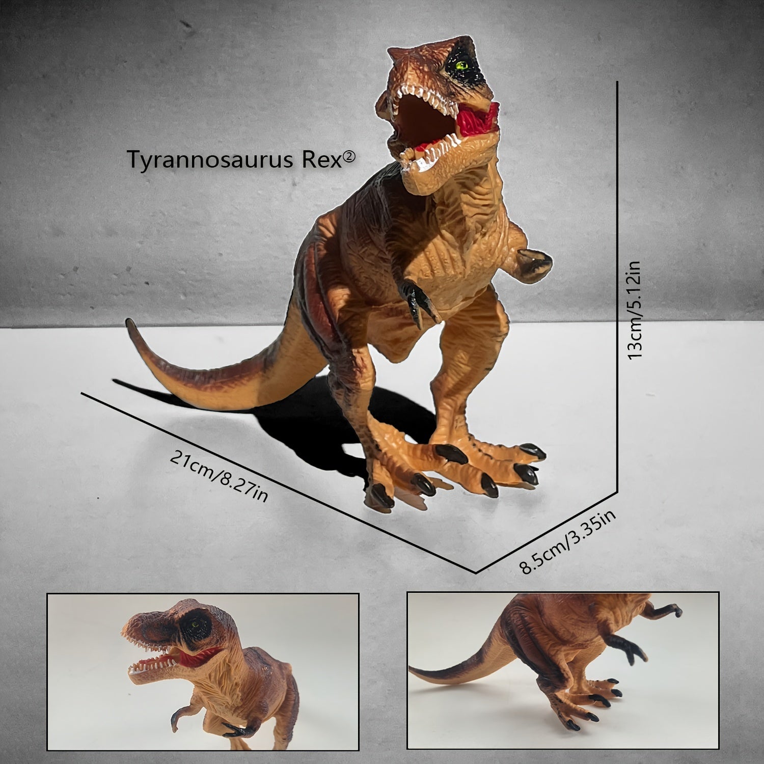 Large Size PVC Simulated Dinosaur Toys - Lifelike Dinosaur Models