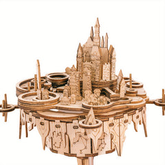 Castle Music Box Kit You Are My Sunshine Building Model DIY Crafts Birthday