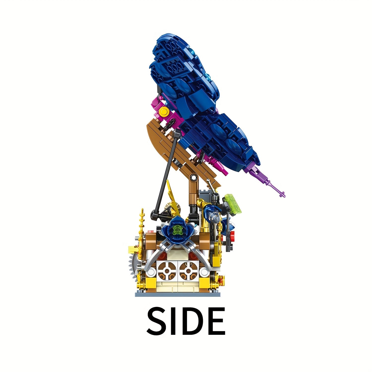 Mechanical Butterfly Model Building Set with Stand ABS Material