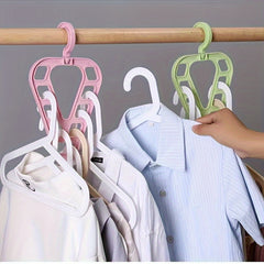 Closet Organizer Clothes Hangers With 9 Holes Space Saving for Wardrobe