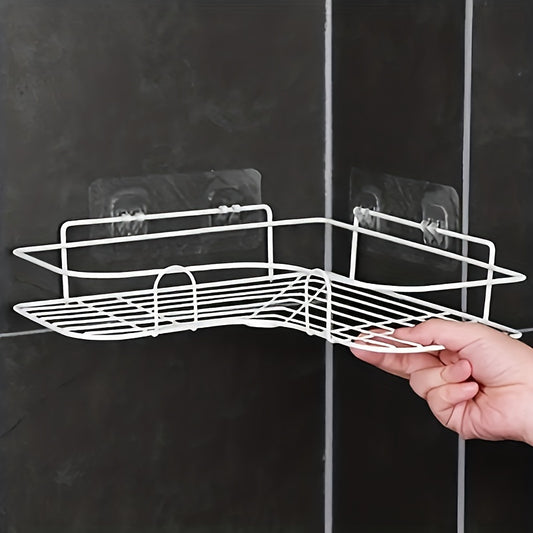 Stylish Metal Bathroom Shelf Rack