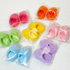 Colorful Candy Slippers 1:12 Scale Dollhouse Accessories