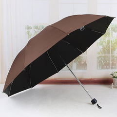 High Ten Bone Reinforced Glue Umbrella Sunshade All Weather Sunscreen