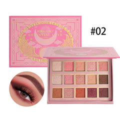 ROMANKY 15-Color Matte Earth Eyeshadow Palette - Angel Collection