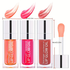 Plumping Lip Balm Hydrating Lip Glow Translucent Tinted Gloss