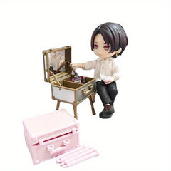 1:12 Scale Dollhouse Scene with Cosmetic Accessories Set