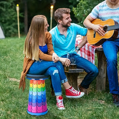 Folding Stool Lightweight and Sturdy 181.44KG Load Capacity