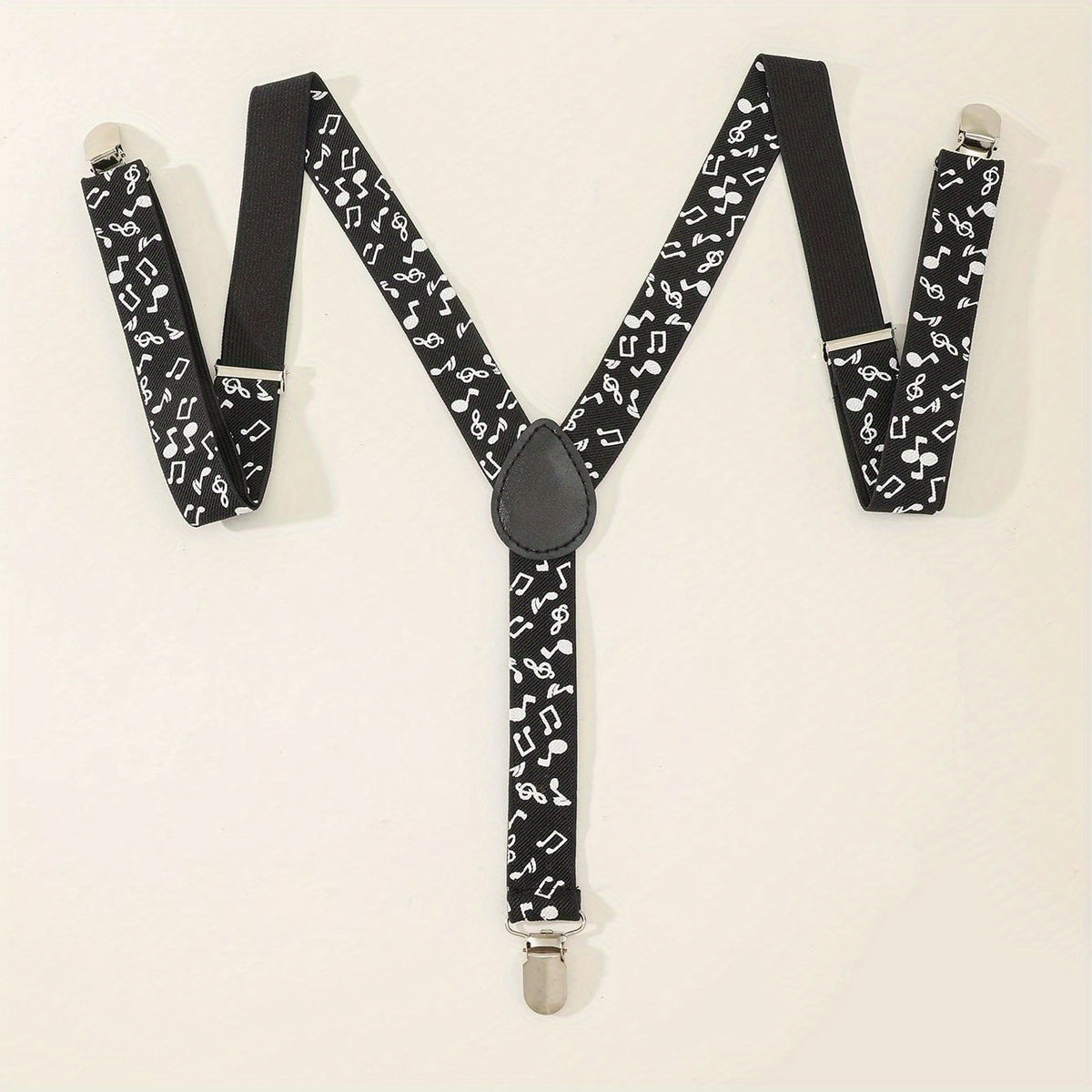 Men's Preppy Stretch Elastic Suspenders for Daily Wear