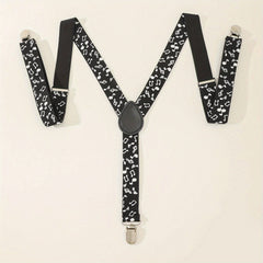 Men's Preppy Stretch Elastic Suspenders for Daily Wear