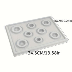 3pcs DIY Beading Tray Bead Board Bracelet Flocked Bead Board