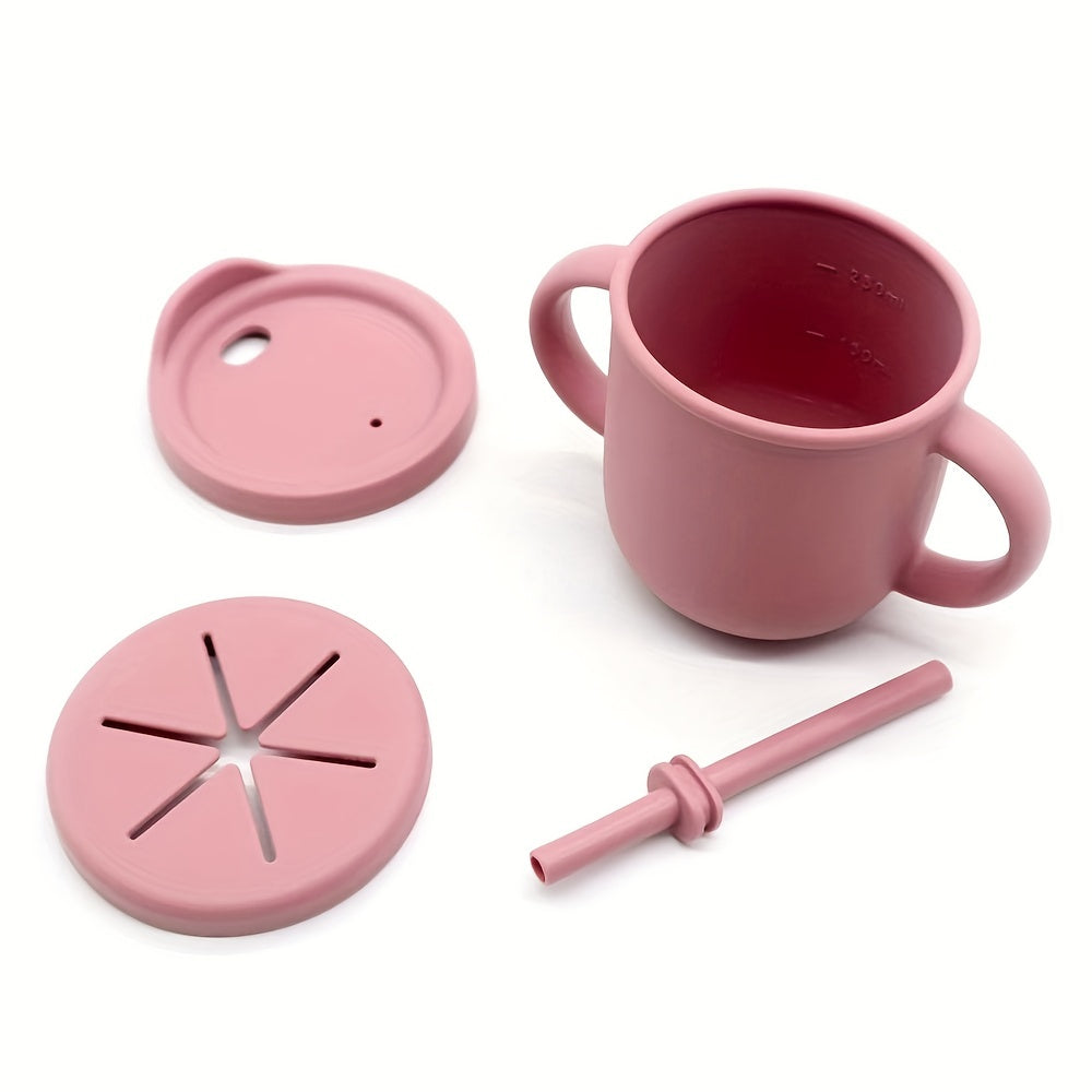 Toddler Sipper Cup with Straw and Handles