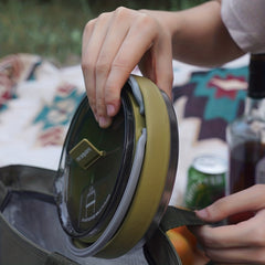 Portable Silicone Folding Kettle for Outdoor Camping Travel